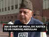 Farooq Abdullah hits out at Centre on EC Bill, J&K: 'Why no elections in state, EC must be autonomous'