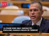 You want a real ceasefire? Call Yahya Sinwar on this number ...: Israel at UN