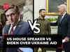 US House Speaker Johnson vs President Joe Biden over Ukraine aid: 'Secure our border first...'