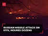 Ukraine war: Russian missile attack on Kyiv injures dozens