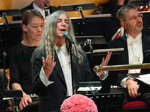 Patti Smith has been treated in hospital for a sudden illness