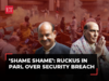 Parliament security breach: Opposition MPs raise 'shame shame' slogans in Lok Sabha; Rajnath answers