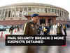 Parliament security breach: Delhi police detains two more suspects for questioning