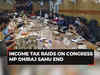Income Tax raids on Congress MP Dhiraj Sahu end after nine long days