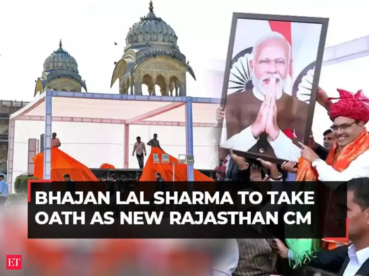 Rajasthan to get new CM today; Bhajan Lal Sharma, two Deputy CMs to ...