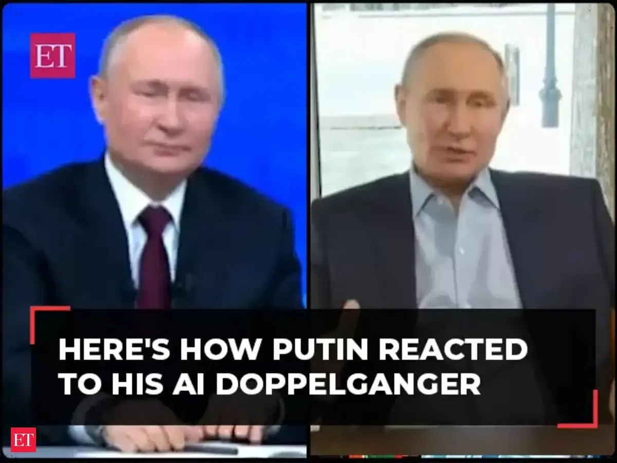 russian president: Putin vs Putin: When Russian President met his AI ...