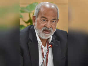 New Delhi: Quality Council of India (QCI) Chairman Adil Zainulbhai speaks during...