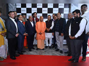 Hon. CM of UP, Yogi Adiyanath at Courtyard by Marriott Gorakhpur inauguration