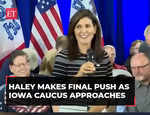 US: Nikki Haley makes final push as Iowa caucus approaches