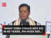 What Cong could not do in 60 years, PM Modi did it in 9 years: Sarbananda Sonowal