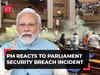 Parliament security breach: 'Serious issue, need to go to the root cause,' says PM Modi