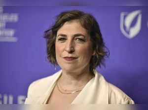 Mayim Bialik says she's out as a host of TV quiz show 'Jeopardy!'