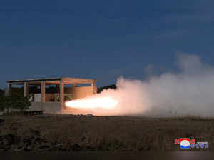 North Korea tested new solid-fuel engine for intermediate ballistic missile