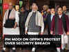 Parliament security breach: 'More dangerous than…', what PM Modi said on Opposition's protest