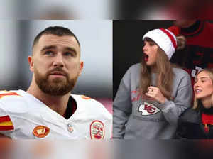 Taylor Swift's passion gesture during Travis Kelce's Kansas City Chiefs match draws reaction from New England Patriots' Myles Bryant