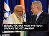 Israel-Hamas war: PM Modi speaks to Netanyahu, expresses concern over safety of maritime traffic