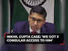 MEA on Nikhil Gupta case: 'India got consular access three times, we are providing necessary assistance'