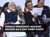 French President Macron invited as R-day chief guest; Rafale deal likely to be discussed: Sources