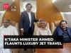 Karnataka minister flaunts luxury jet travel with CM Sidda amid drought crisis; BJP slams Congress