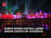 Surya Kund Gatha: Laser show lights up Ayodhya ahead of opening ceremony of Ram temple on Jan 22