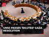 UNSC approves watered-down resolution on aid to Gaza without call for suspension of hostilities
