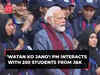 PM Modi interacts with 250 students from J&K as a part of ‘Watan Ko Jano’ program