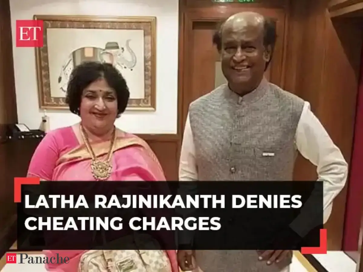 Rajinikanth: Rajinikanth’s wife Latha denies cheating charges, calls it ...