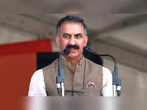 Chief Minister Sukhvinder Singh Sukhu