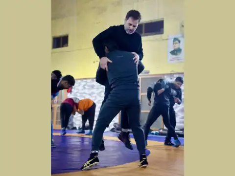 Bajrang Punia presents wrestlers' side 