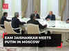 EAM Jaishankar meets Russian President Putin in Moscow, says 'India-Russia trade surpasses USD 50 bn'