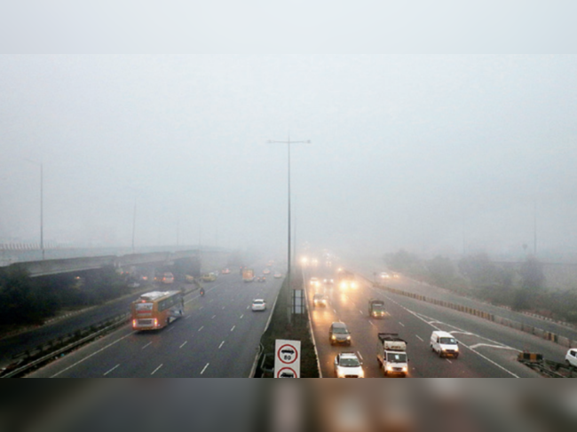 dense fog in Delhi-NCR