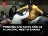 Punches & kicks rain at Municipal meet in Uttar Pradesh's Shamli, Akhilesh Yadav shares viral video