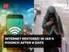 J&K: Mobile internet services restored in Poonch, Rajouri Districts after 8 days