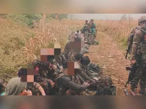 151 Myanmar soldiers cross over to Mizoram