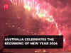 Australia celebrates the beginning of New Year 2024 with dazzling fireworks, watch!