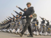 Indian troops rehearse for 75th Republic Day Parade amid biting cold