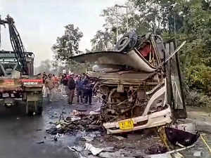 Assam: 12 killed, around 30 others injured in truck-bus collision