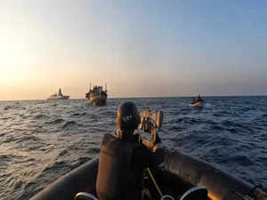 Indian Navy continues to monitor maritime security in north, central Arabian Sea
