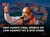 Truck Drivers' protest | HM Amit Shah's speech on law against Hit & Run cases goes viral