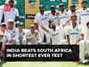 SA vs IND 2nd Test: India beats South Africa in shortest ever test by 7 wickets, levels series