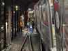 New York City subway train derails in collision with another train, injuring more than 20 people