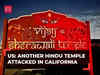 US: Hindu temple vandalised with anti-India, pro-Khalistan graffiti in California's Hayward
