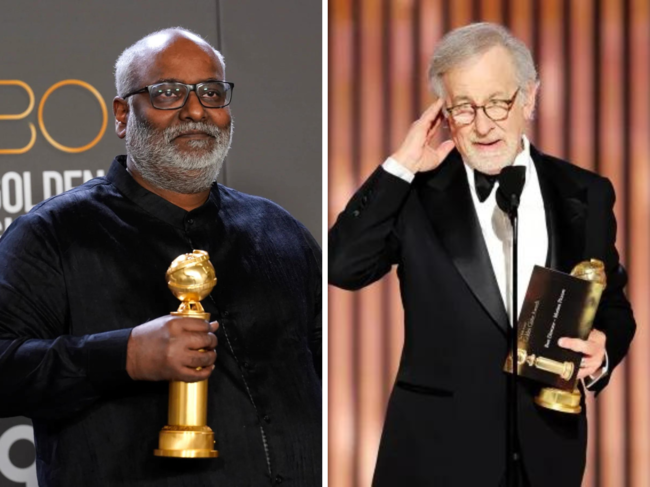 ​In 2023, 'RRR' made history for India with 'Naatu Naatu' winning Best Original Song (Left) and Steven Spielberg's 'The Fabelmans' took home the top honours​.