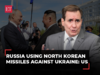 North Korea supplied missiles to Russia for attacks on Ukraine: White House