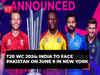 T20 World Cup 2024 full schedule: India to face Pakistan on June 9 in New York