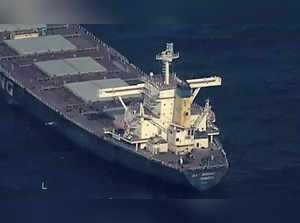 **EDS: VIDEO GRAB** New Delhi: MV Lila Norfolk, a cargo ship, which was hijacked...