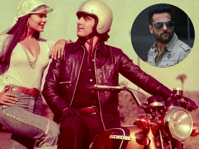 Fardeen Khan (inset) responded to Zeenat Aman's post, where she shared memories of working with his father, the late Feroz Khan, on the set of 'Qurbani.'