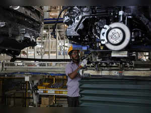 Manufacturing plant of Maruti Suzuki in Manesar