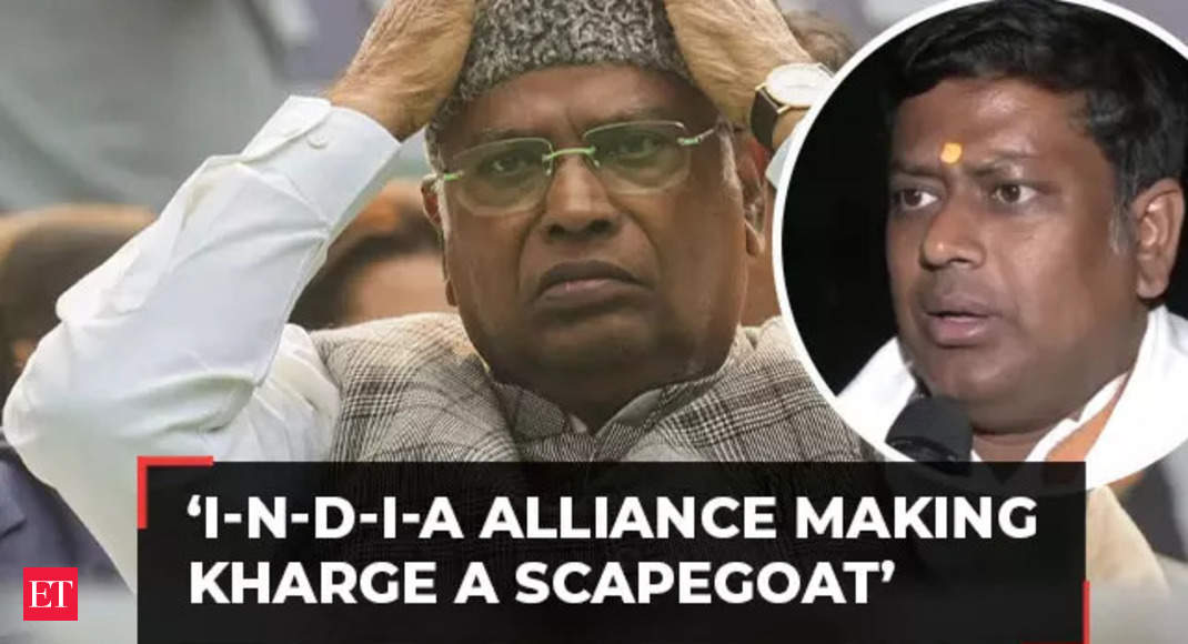 I-N-D-I-A alliance making Mallikarjun Kharge a scapegoat: West Bengal ...