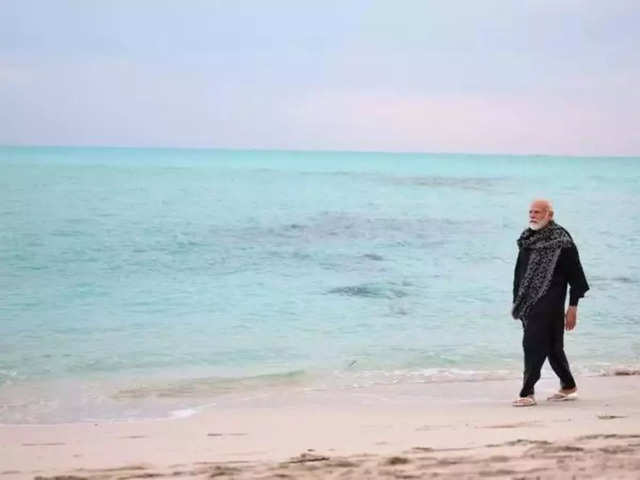 PM Modi visits Lakshadweep, but Maldives reacts
